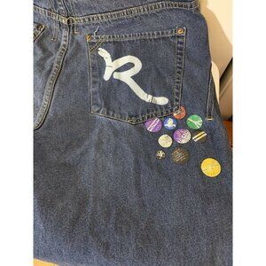 Vtg‎ Rocawear Denim Shorts Men’s Sz 38 Blue